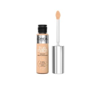L'Oréal Paris - Sérum Correcteur Lumineux - Corrige les Cernes & Hydrate - Formule à l'Acide Hyaluronique & Caféine - Accord Parfait - Teinte : 6.5N - 11 ml