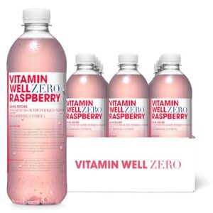 Vitamin Well Zero Raspberry - 12 x 500 ml