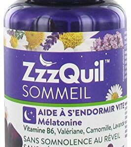 ZZZQUIL™ SOMMEIL Arôme Fruits des bois 60 gommes