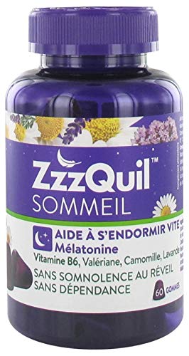 ZZZQUIL™ SOMMEIL Arôme Fruits des bois 60 gommes