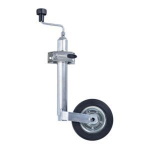 Autobest Roue Jockey diamètre 200mm - Bride de Fixation diamètre 48mm