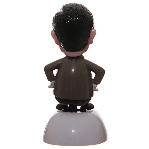 Puckator FF46 Figurine Solaire Mr Bean, 5,5 x 5 x 10,5 cm, Kaki/Blanc/Rose/Rouge/Noir – Image 3