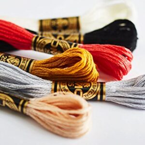 Alternative view of DMC Fil à broder de 8 m, couleurs variées, Tissu, Couleur 470, 8.7-Yards