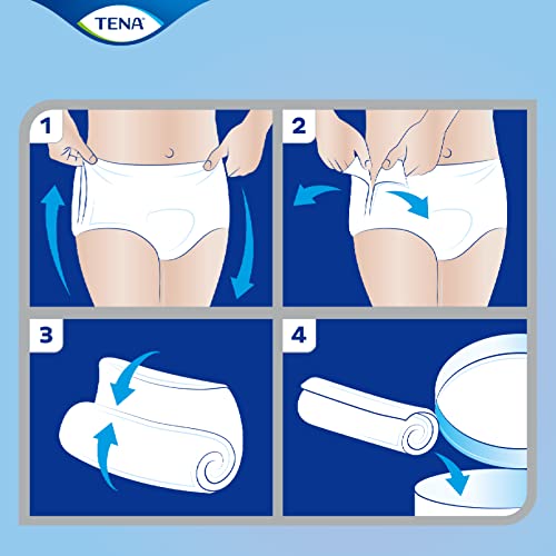 Tena - Tena Pantalon Proskin Maxi (taille M) - 10 pièces, l'emballage peut varier – Image 6