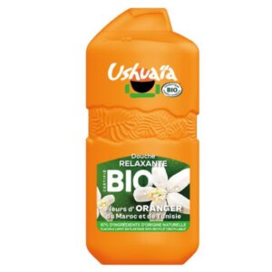 Ushuaïa Douche Relaxante Bio aux fleurs d'Oranger du Maroc et de Tunisie 280ML