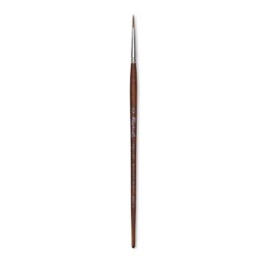 Raphael Precision 8504 Pinceau Rond en Sable synthétique pour Aquarelle et Techniques Mixtes, Manche Court, Taille 0