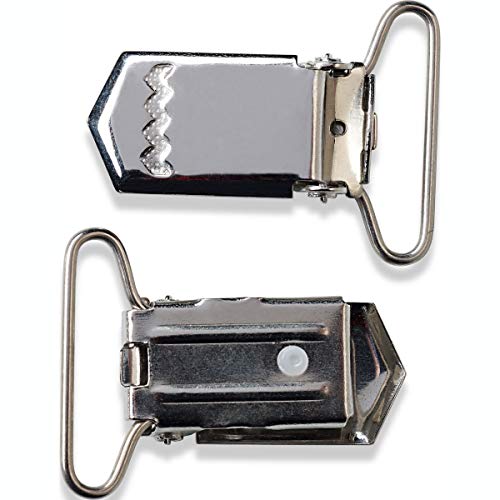 Prym - Argent (25mm) Entretoise Clips - 2 Pièces – Image 3