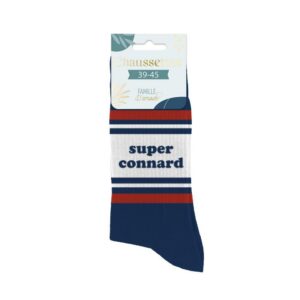 STC, Chaussettes homme - Super connard (taille unique 39-45)
