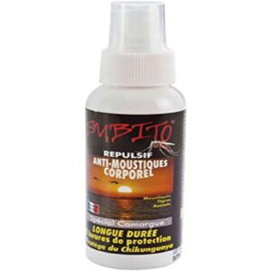 Subito 07249 Répulsif Anti-Moustique Corporel Transparent 100 ML