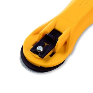 Alternative view of Prym 611371 Couteau Rotatif « Mini » 28mm, Yellow