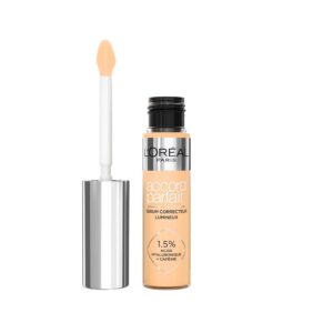 L'Oréal Paris - Sérum Correcteur Lumineux - Corrige les Cernes & Hydrate - Formule à l'Acide Hyaluronique & Caféine - Accord Parfait - Teinte : 5.5D - 11 ml