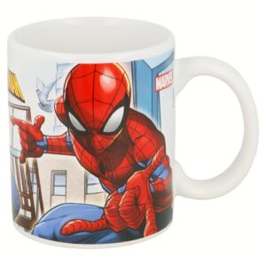 Stor Tasse mug Spiderman Great Power Céramique Rouge Bleu (11.7 x 10 x 8.7 cm) (350 ml)