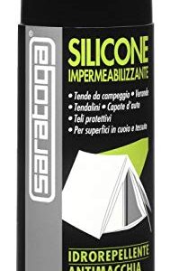 Saratoga Silicone imperméabilisant de 400 ml anti-taches et respirant pour tissus et cuir.
