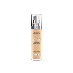 L'Oréal Paris - Fond de Teint Fluide - Hydratation 24H - Formule à l'Acide Hyaluronique - Tous les Types de Peaux - Accord Parfait - Teinte : Naturel Doré (4.D) - 30 ml