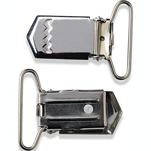Prym - Argent (25mm) Entretoise Clips - 2 Pièces – Image 6