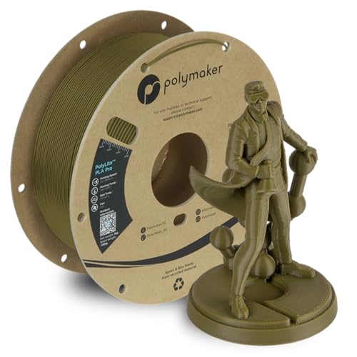 Polymaker PolyLite PLA PRO Army Vert - 1.75mm - 1kg