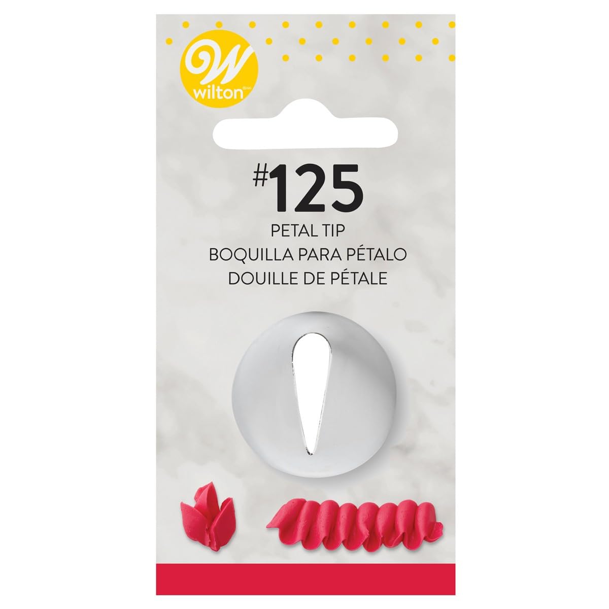 Wilton Point de décoration de gâteau grand pétale 125