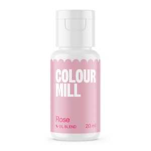 Colour Mill Oil-Based Food Coloring, 20 Milliliters Rose