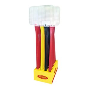 Aeroxon by BSI - Tapette A Mouches - pour Protèger Votre Intérieur des Insectes Volants - Non Toxique, Rouge/Noir/Jaune/Blanc