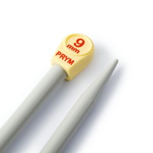 Prym Knitting Needles, Grey, 9 mm