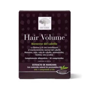 NEWNORDIC HAIR VOLUME 30comp. – comprimés faciles à intégrer à la routine quotidienne, boîte de 30 comprimés, se prend chaque jour conformément aux indications et facilite la prise en charge de votre