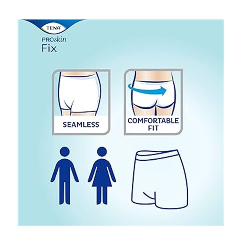 Tena Fix Premium 754025 Lot de 5 culottes de fixation Taille L