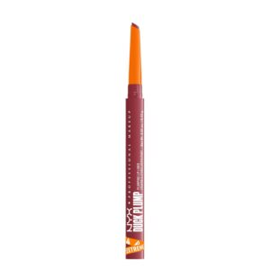 NYX Professional Makeup - Crayon à Lèvres Repulpant - Jusqu'à 10h de Tenue - Enrichi en extrait de Piment et de Gingembre - Plumping Lip Liner - Fini Mat - Duck Plump - Teinte : Flirty Flip