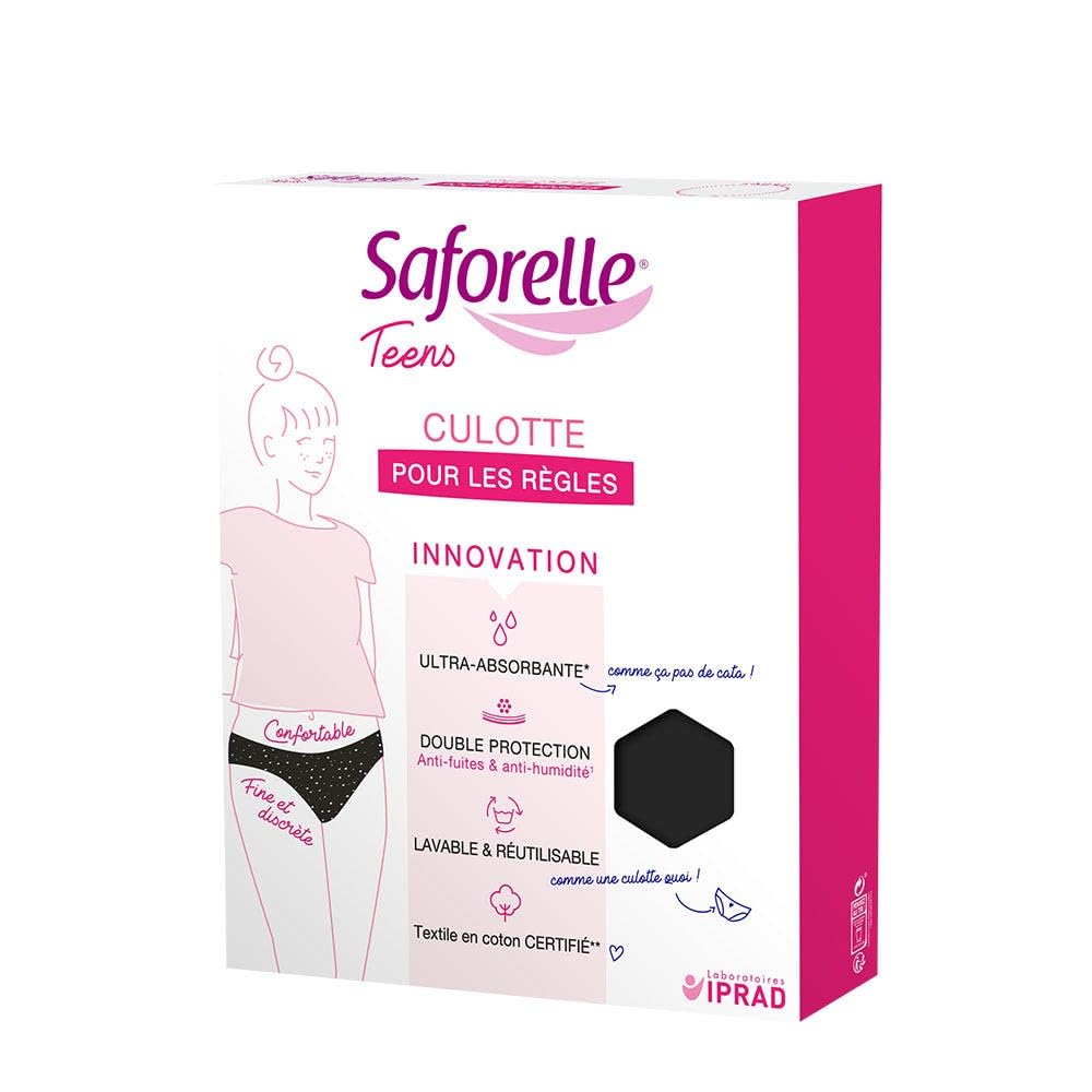 Saforelle Teens culotte menstruelle taille 14 ans
