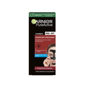 Garnier - SkinActive - Pure Active - Masque Peel-Off Anti-Points Noirs - Peaux Grasses à Imperfections - 50 ml