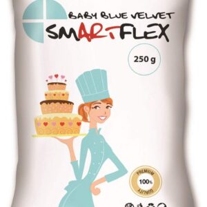 SmartFlex Fondant Baby Blue Velvet 250 g