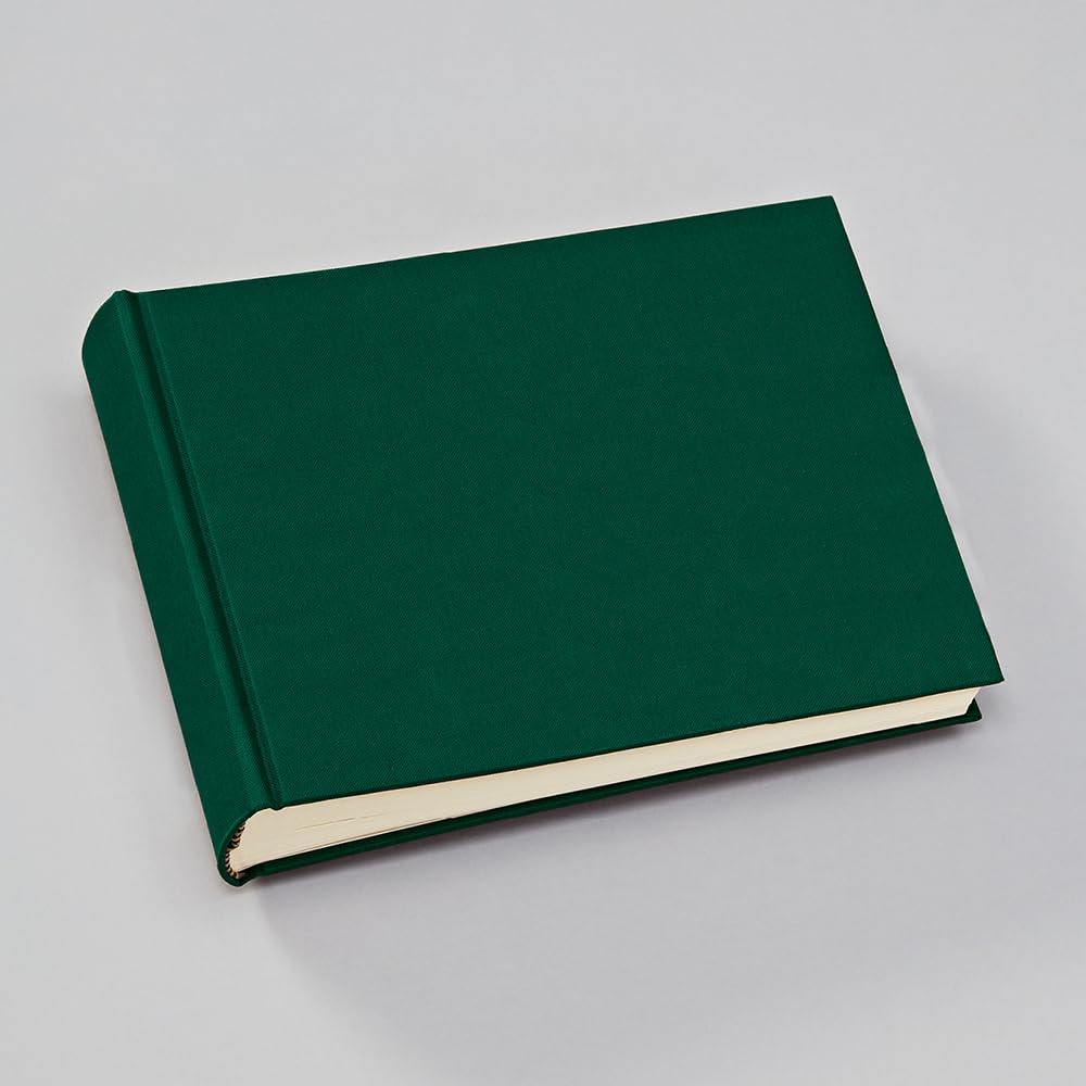 Semikolon 363974 Album Classic Small - 21,5 x 16 cm - 80 pages couleur crème, pour 10 x 15 photos - vert forêt – Image 2