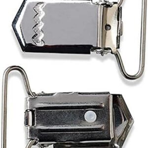 Prym - Argent (25mm) Entretoise Clips - 2 Pièces
