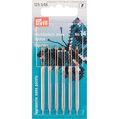 Prym 125555 Point D'Aiguilles, Steel, Argent, 18 Pouces, 50 x 1,2 mm, 6 pièces – Image 2