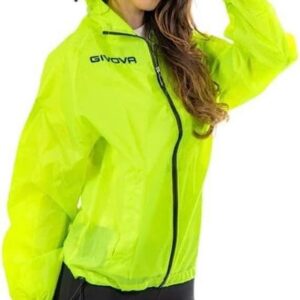 GIVOVA Unisex - Adulte Pluie Basico Blouson, Jaune Fluo, S EU