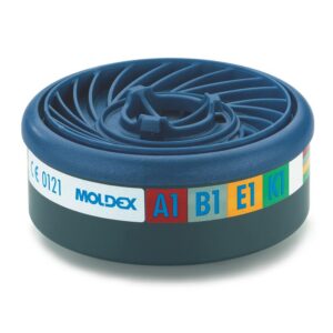 MOLDEX 869400 Filtre à gaz ABEK 1, pour série 7000 plus 9000, unité de conditionnement 10, (Lot de 2)