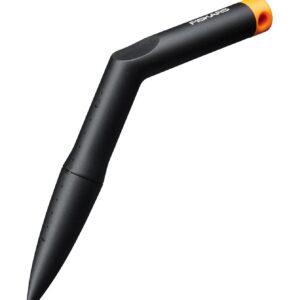 Fiskars Plantoir, Solid, Longueur : 26 cm, Plastique Renforcé de Fibres de Verre, Noir/Orange, 1057080