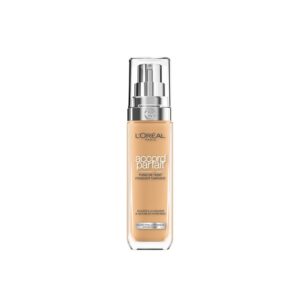 L'Oréal Paris - Fond de Teint Fluide - Hydratation 24H - Formule à l'Acide Hyaluronique - Tous les Types de Peaux - Accord Parfait - Teinte : Soleil Rosé (5.5.R) - 30 ml