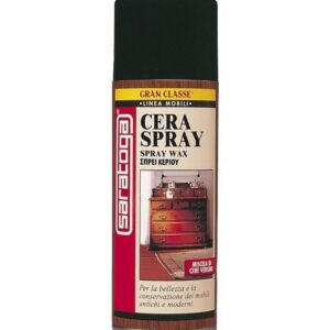 CERA SPRAY PER MOBILI ANTICHI E MODERNI E PAVIMENTI IN LEGNO 400 ML SARATOGA