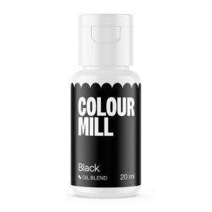 Colour Mill Oil-Based Food Coloring, 20 Milliliters Black