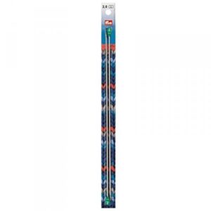 Prym 191437 Aiguilles à tricoter à boule alu gris-perle 30 cm 5,50 mm