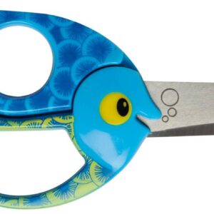 Fiskars 1003746 Ciseaux, Acier Inoxydable, Poisson, 12,7 x 5,7 x 0,6 cm