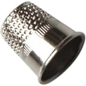Prym moulé sous pression Dé à Coudre 15 mm, petite, EN MÉTAL, Argent, 2 x 1.5 x 1.5 cm