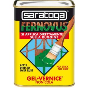 Vernice Gel Antiruggine Fernovus 750ml, Bianco Ghiaccio Satinato, Saratoga