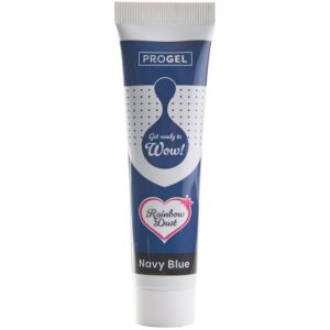 Colorant Alimentaire en gel ProGel® bleu marine Rainbow Dust 25gr