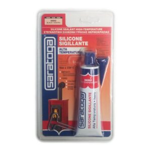 Saratoga 85280001 Silicone scellant haute température Noir 60 ml