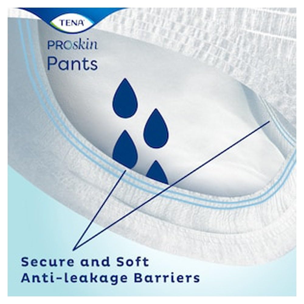 Tena Proskin plus Pants Culottes Absorbantes Fuites Urinaires Taille M 80-110cm X14 – Image 3