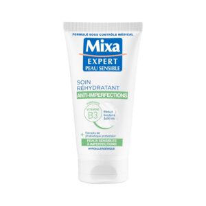 Mixa Expert Peau Sensible - Soin Très Hydratant Anti-Imperfections 2 en 1 - 50 ml