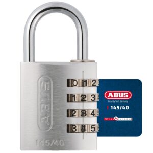 Abus 145/40 Cadenas à combinaison 40 mm Argent