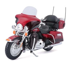 Maisto 1/12 Flhtk Electra Glide Ultra Limited '13 - Moto Miniature en métal, détails réalistes - Pour les collectionneurs et stimuler l'imagination des enfants - dès 3ans