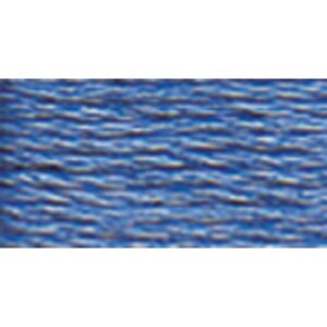 DMC 117–3838 Mouline Stranded Coton Six brins Fil à broder Filetage foncé, bleu Lavande, 8 m